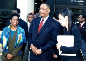 U.S. Representative Sheila Jackson Lee and Lee P. Brown, former Mayor, Houston, Texas